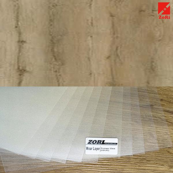 Transparent 12 Mil 28 Mil Pure PVC Wear Resistant Layer Manufacturers For SPC Floor