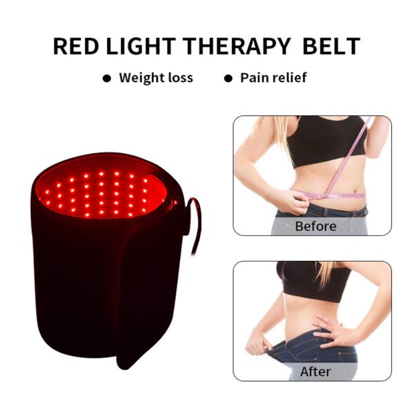 Терапия красного света 360 СИД прокладывает гибкий пояс терапией красного света управления тела