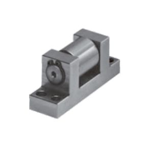 La chandelle ronde en acier de produits populaires enclenche localisant des guides de rouleau de bloc