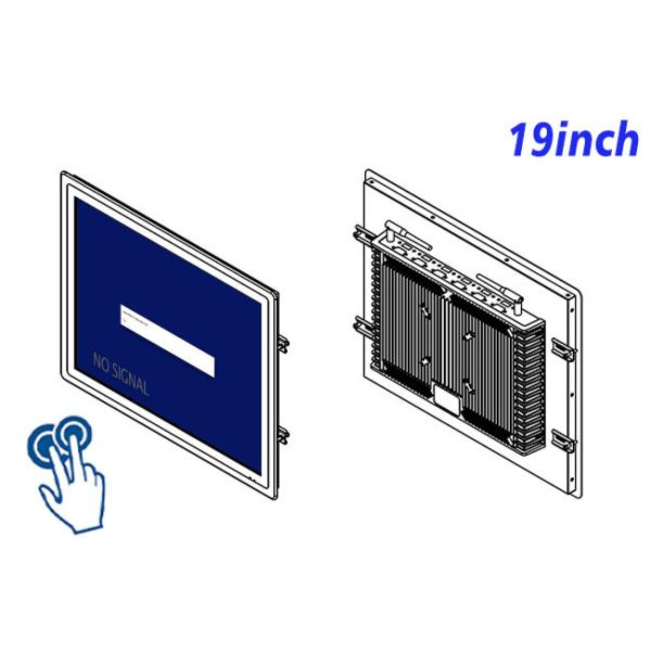 19-Inch Precision Touch Display for Access Control Panels and Medical Diagnostics
