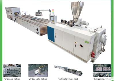 Bimetallic Plastic Profile Extrusion Line Polycarbonate PC LED Light / Lamp Shade