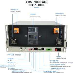 RS485 通信 インターフェイス 充電前機能付きのLifepo4 Bms
