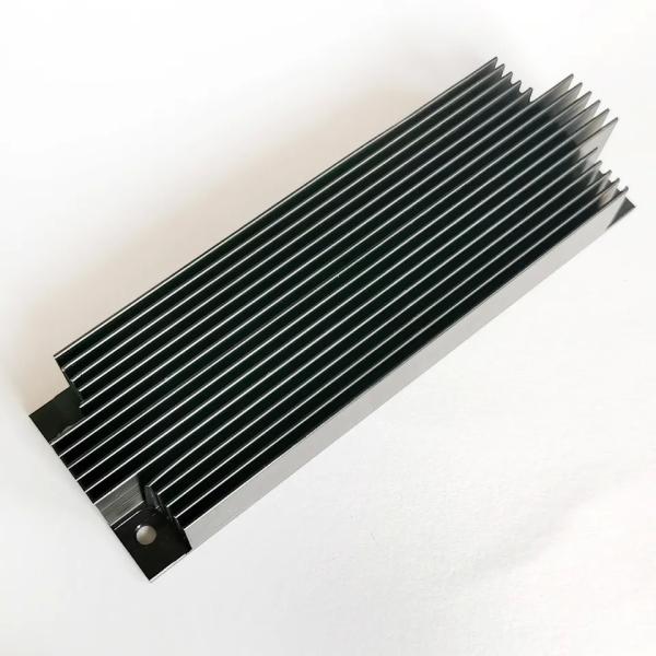 Анодированная прессованная алюминиевая чернота 6063 T5 сплава Heatsink