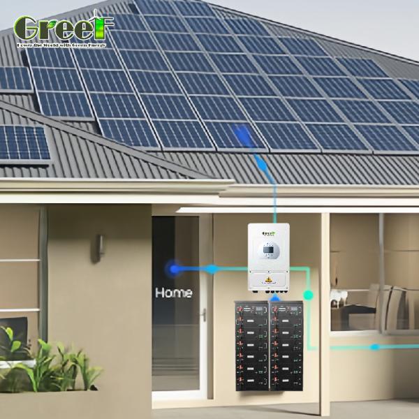 Remote Control Hybrid Solar System for PV Solar Panel and Warm White Lighting