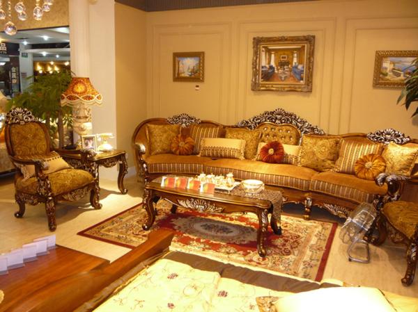Antique Baroque Royal Sofa Sets