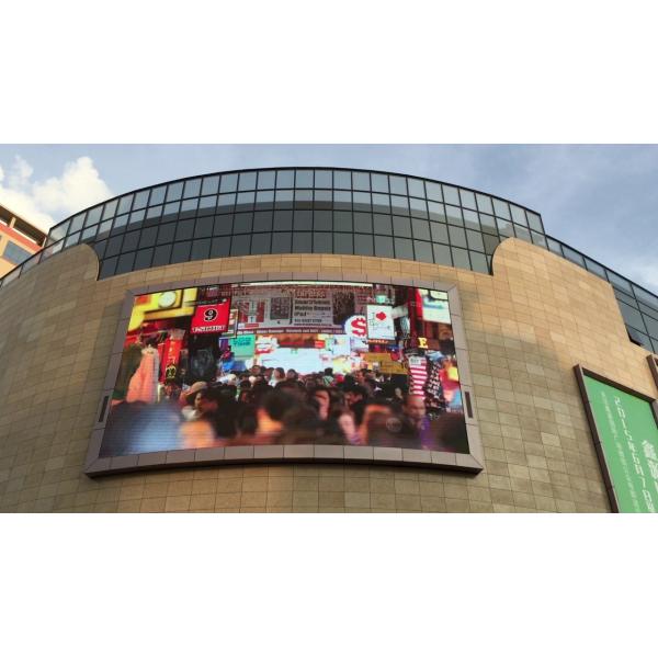 P10 6500nits Outdoor Advertising LED Screen 960x960mm Cabients