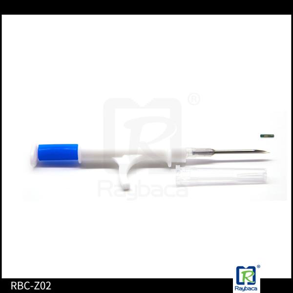 Labratory Rat Pet Id Microchip , Rfid Syringe Injection Electronic ID Tag 1.4 x 8mm, ICAR