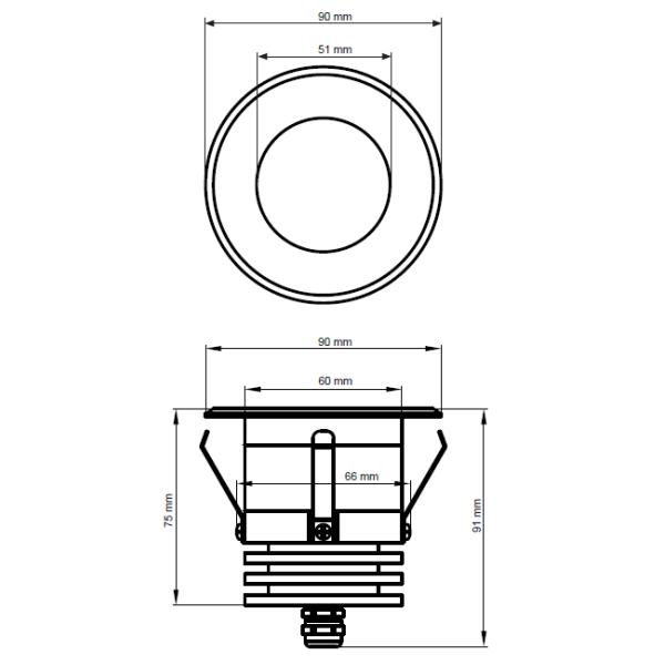 сопротивление света потока СИД 5W 24VDC DMX 512 RGB высокотемпературное