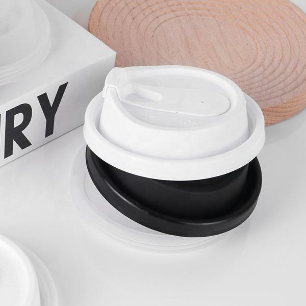  Food Grade PP Injection 90mm Caliber colorful PP Injection Milk Tea Cup Lid