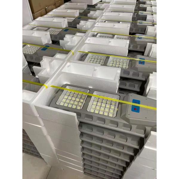 200w  led street light with solar panel integrated all in one led solar street light outdoor aluminum housing wall mount