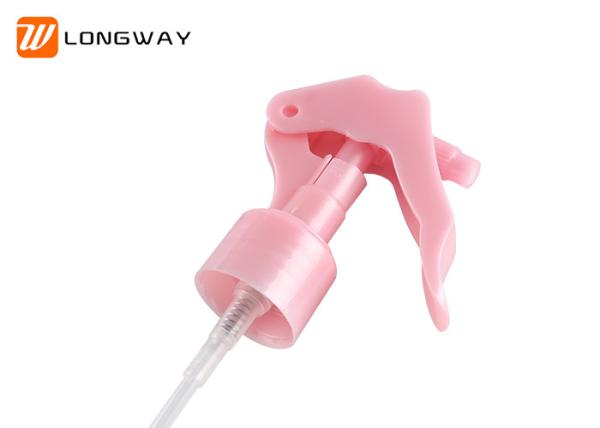 24mm Pink Mini Trigger Sprayer Cosmetic Agricultural Medical Use 0.2-0.23ml/T