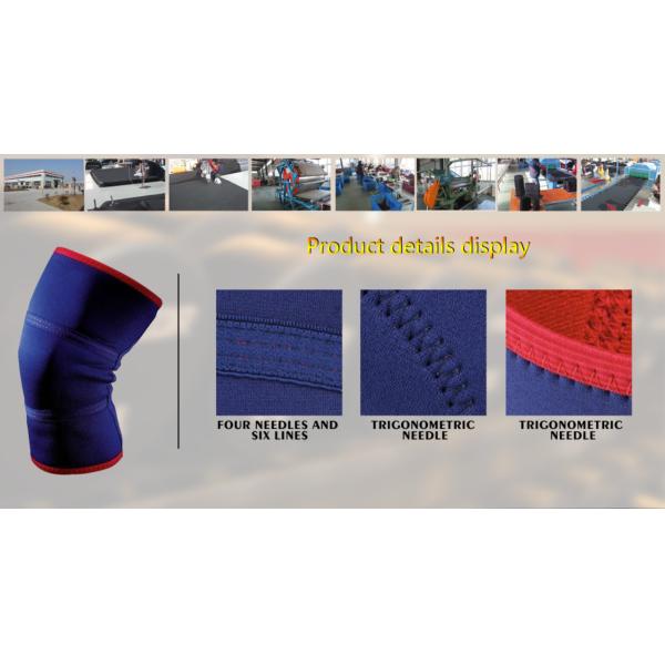 Weightlifting 7mm Neoprene Knee Sleeves , Powerlifting Knee Support For Squats
