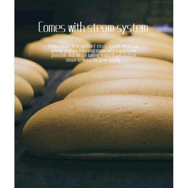 печь палубы пекарни подносов 380V 4 с контролем температуры цифров шкафа