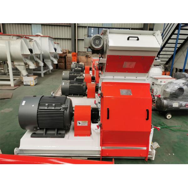 Дробилка 5t/H 37KW 3mm корма для животных молотковой дробилки фильтруя для маиса