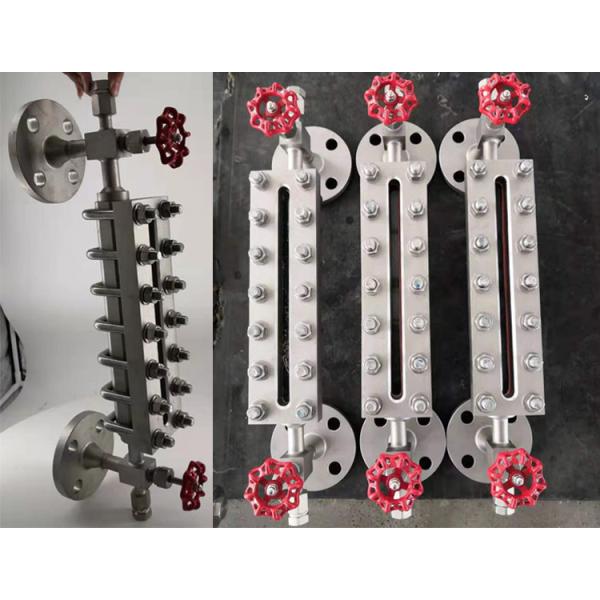 High Temperature Boiler Sight Glass Level Indicator For Tank Level