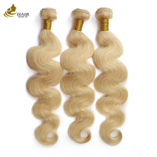 Raw 613 Indian Raw Hair Low Price 613 Cuticle Aligned Hair 613 Blonde Hair Bundles