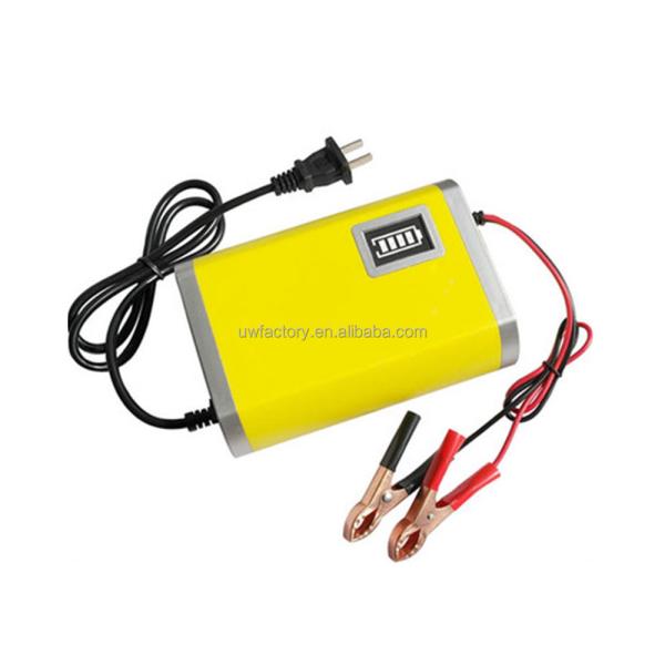 Full Intelligent Repair Storage Lead Acid 12V/1.25A Car Battery Charger for Motorbike Private Mold Intelligent