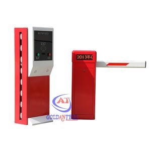 Traffic Light Interface Boom Barrier Gate With Rfid Long Life Vehicle Access