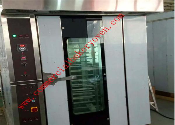 Philippines Style Bakery Rack Oven For Bread , Bakery Rotary Diesel Oven