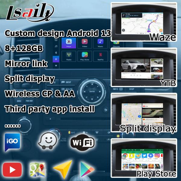 Nissan Pathfinder R51 Android Carplay мультимедийный интерфейс Android Auto