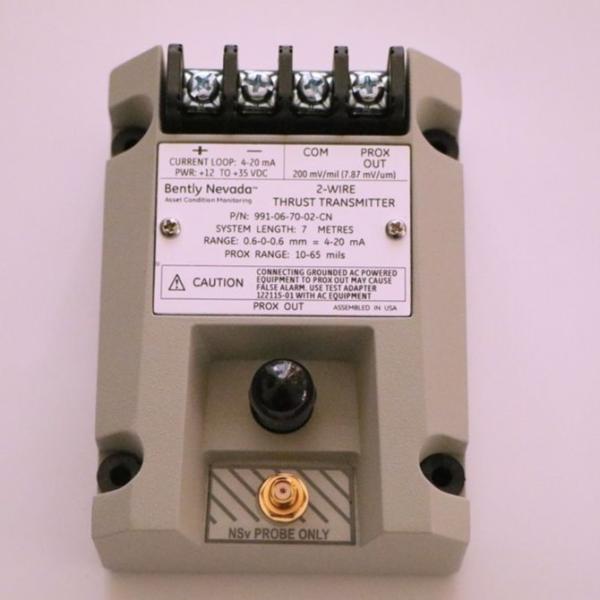 991-06-70-01-CN Bently Vibration Transmitter for Centrifugal Compressors Mounting DIN Rail or Panel Mount