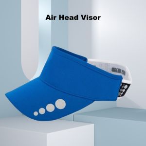 100% Polyester Mesh Sun Protection Visor Hat Breathable Anti Microbial