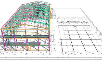 Tekla 3D Modeling Powered Steel Structure Detailing And Refinement Services