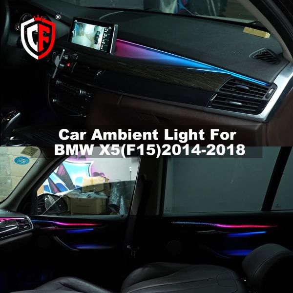 BMW X5 Interior Ambient Lighting Kit 12V with Console Door Footwell LED Upgrade
