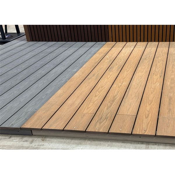 Waterproof Fire Rated Outdoor WPC Flooring Timber Board Wood Plastic Composite Decking