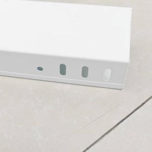Bandeja de cable de acero galvanizado con recubrimiento en polvo, canalización