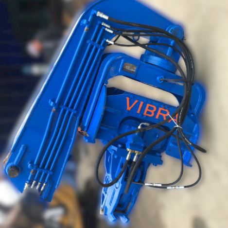 Equipo concreto de poco ruido de la conducción de pila, conductor de pila hidráulico de hoja