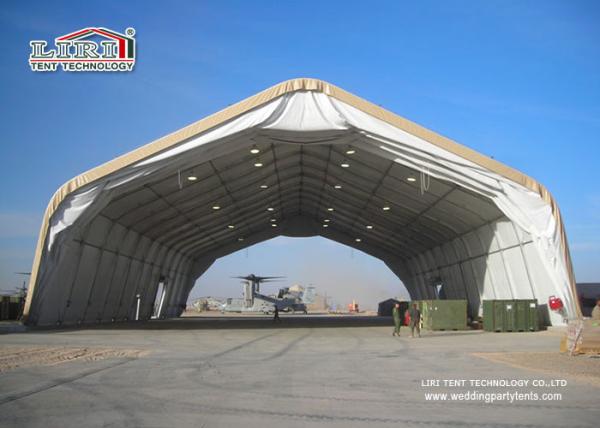 barraca exterior provisória do hangar do avião dos aviões de 15m x de 30M TFS para o hangar da manutenção