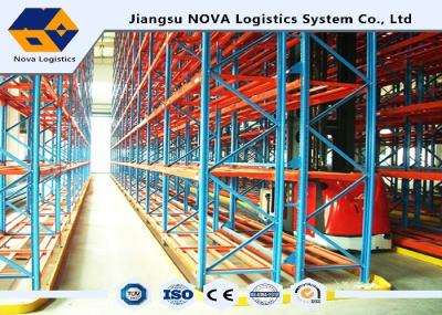 Racking galvanizado convencional da pálete de SS400 VNA para a indústria têxtil