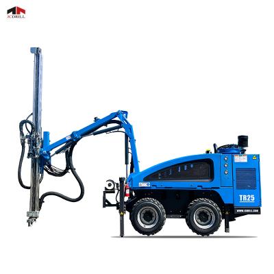 TR25 Hydraulic System Fully Remote Control Rock Jumbo Drilling Rig Machine