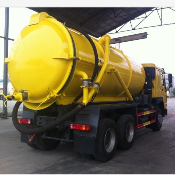 high quality Howo 6*4 336 hp 16000 liters sewage truck
