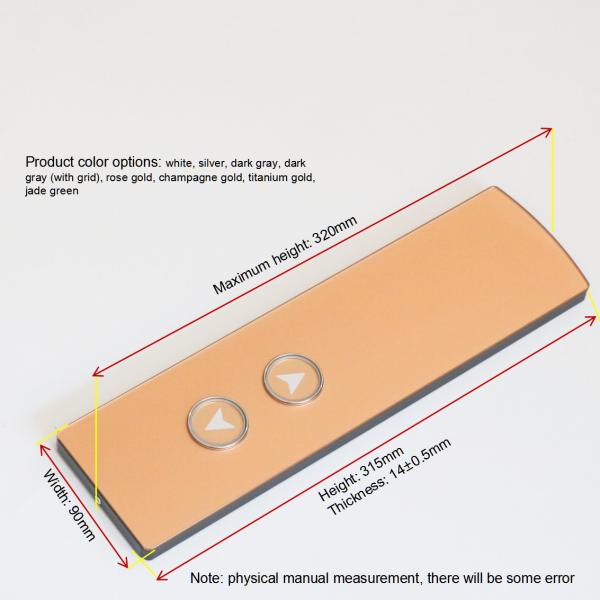 Manufacturers Elevator Spare Parts Lift Landing Operating Panel