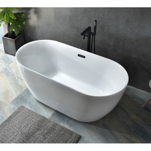Modern Acrylic Free Standing Bathtubs designed for comfort durability and customizable colors perfect for hotel and home bathroom environments