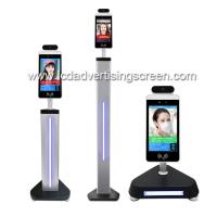 Reconnaissance des visages d'OS d'Android et contrôle d'accès infrarouge de terminal de connexion de scanner de température corporelle de corps humain de thermomètre