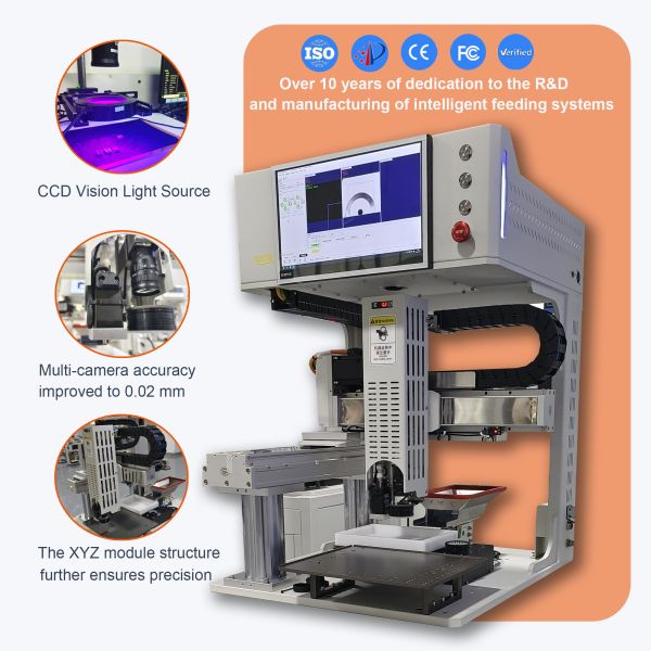Lightweight XYZ Module Positioning Machine with 0.5kg Payload and 0.1-0.02mm Precision for Desktop Pick and Place