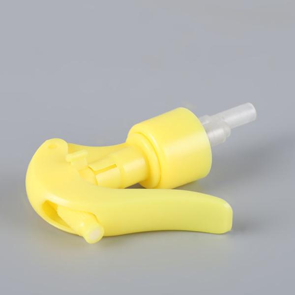 Yellow 28/410 24/410 Mini Trigger Sprayer For Plastic Bottle