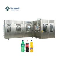 200ml carbonatent la bouteille en plastique d'ANIMAL FAMILIER de l'eau de seltz de machine de remplissage