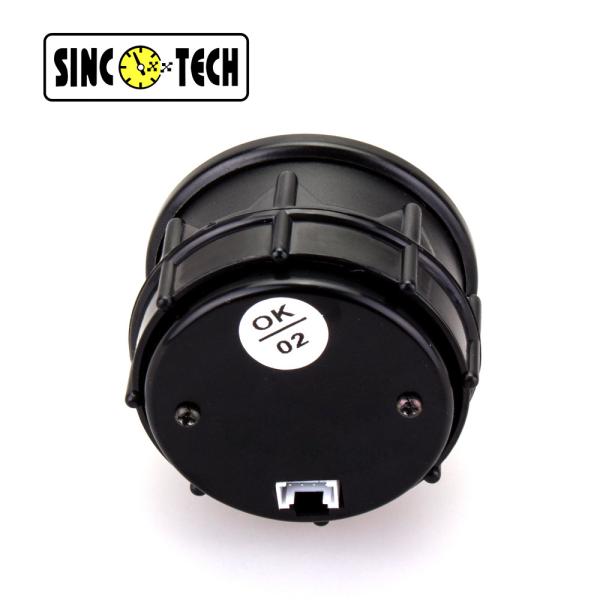 Sinco Tech 6115B Plastic 2”Oil Temp Gauge Meter Auto Mobile Led Display White Screen