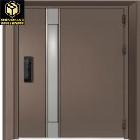 Porte coulissante en cuivre personnalisée Porte coulissante en aluminium pour chambre à coucher