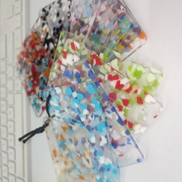 Transparent Marble Glitter Acrylic Sheet Raw Lucite PMMA material