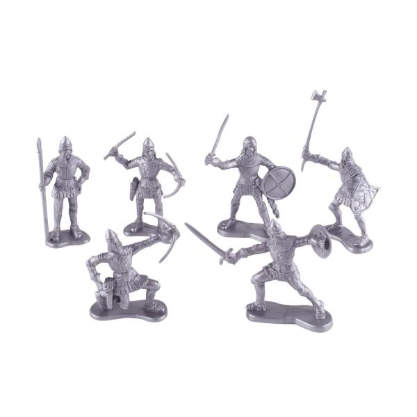 Medieval soldier warrior mini figure war horse minion castle knight model building blocks
