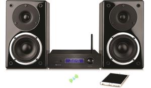 2 Channel Home Theater Wireless Audio Amplifier Class D Amp With Subwoofer