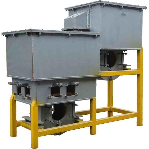Industrial Frequency induction melting furnace 150KG/h melting rate 380V 50HZ