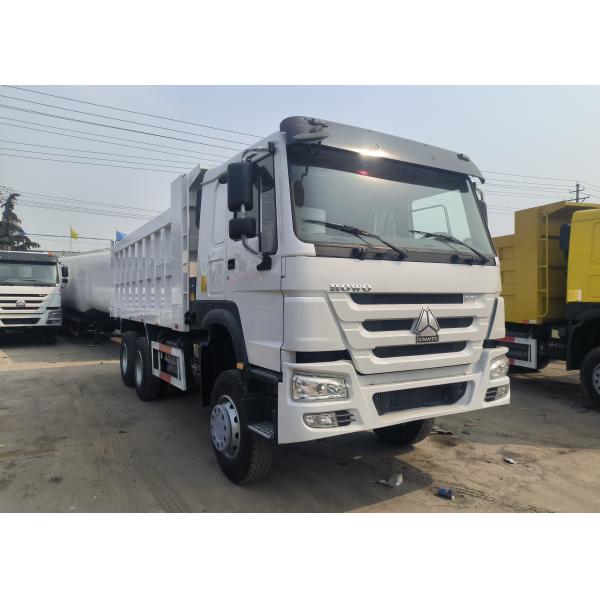 Sinotruk Howo Used Tipper Dump Trucks 371Hp Or 375 Hp 6 × 4  Refurbishment