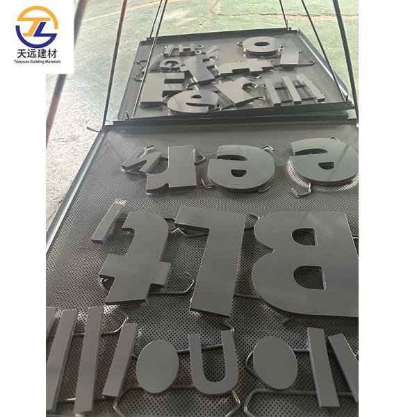 Customized Aluminium Strip Ceiling C Shaped  Aluminum Wall Panels Interior Exterior