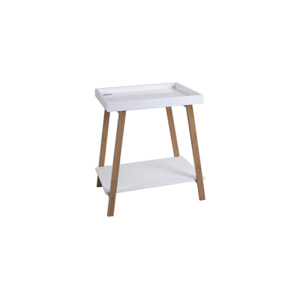 54cm Height Bamboo Legs Tray BSCI Mdf Shoe Rack